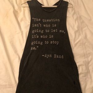 Gray Quote T-Shirt